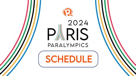 SCHEDULE: Team Philippines in 2024 Paris Paralympics.